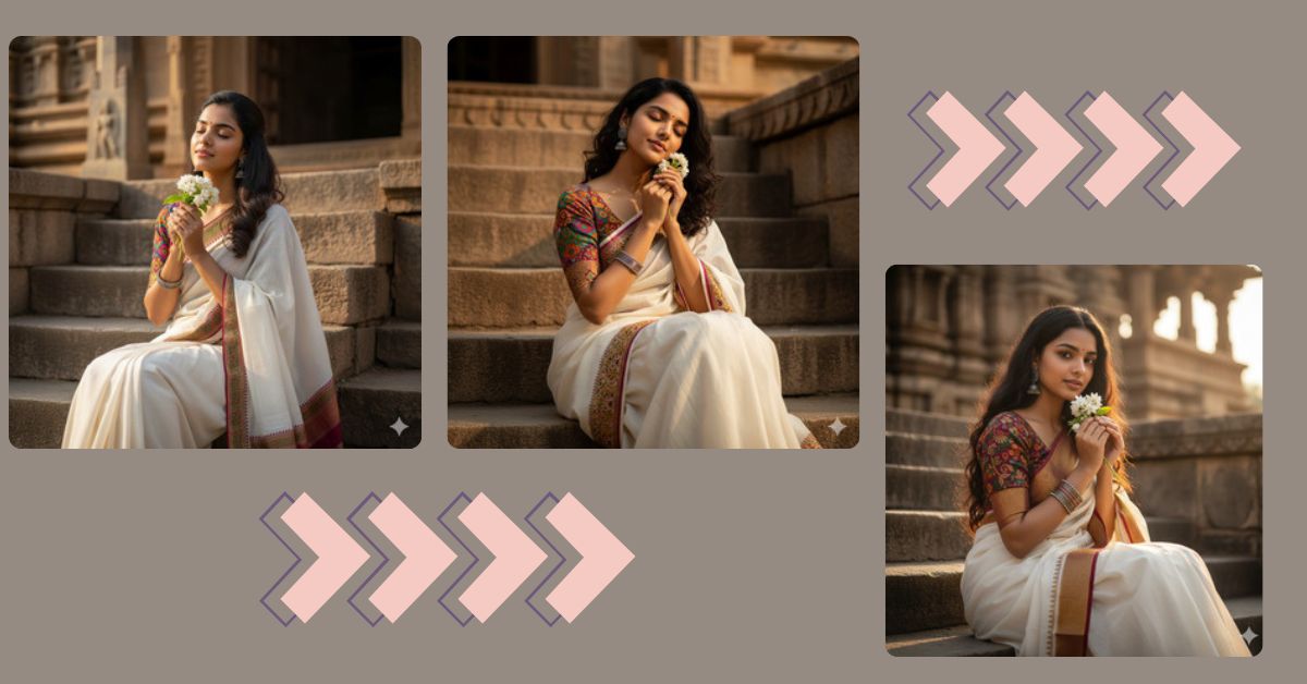 viral-ai-image-google-gemini-temple-saree-portrait