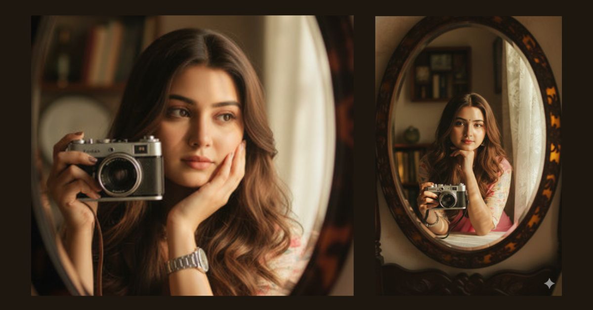 viral-ai-image-google-gemini-vintage-mirror-portrait