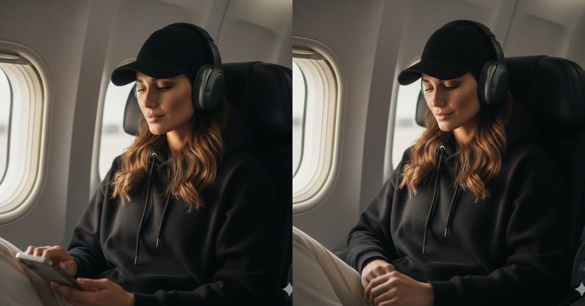 Airplane Seat Portrait