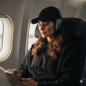 Airplane Seat Portrait