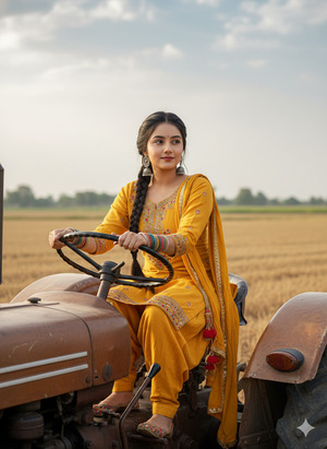 Both Hands on Steering Strong Confident