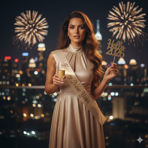 Confident Front Glam