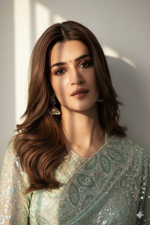 Dreamy Sunlight Shadow Portrait