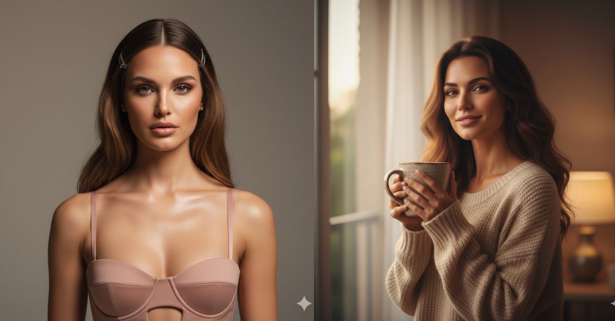 Editorial Beauty Portrait for Instagram Reels