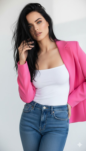 Hand Near Hair Dreamy Stylish