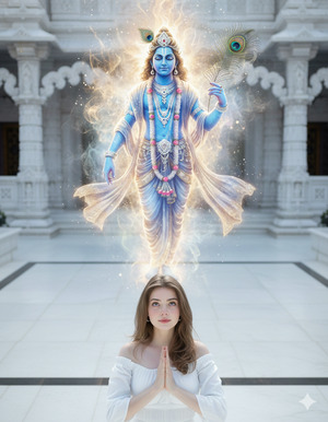 Hands Folded in Namaskar Devotional Surrender