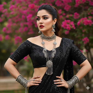 Hands on Hips Slight Side Turn