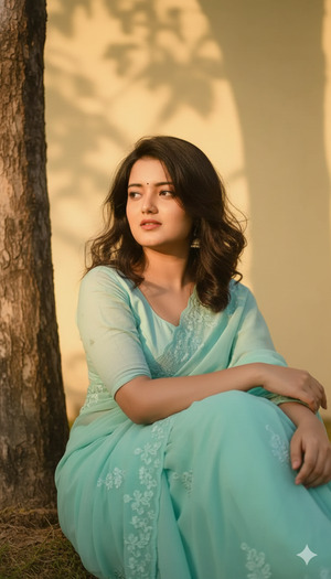 Knees Drawn Slightly In Arms