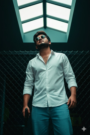 Looking Up Through the Fence Powerful Cinematic