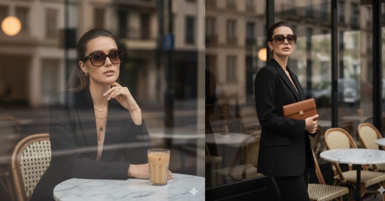 Luxury Café Editorial Look