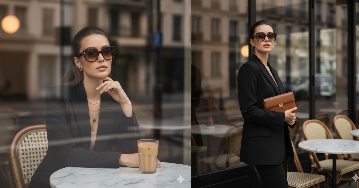 Luxury Café Editorial Look