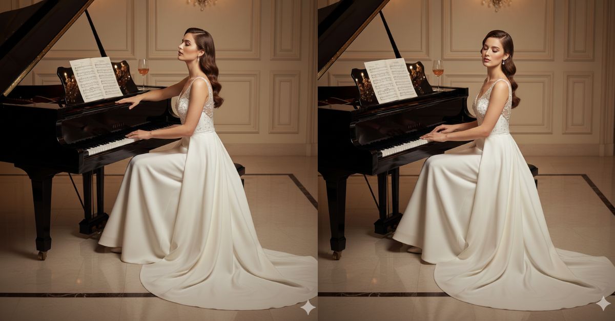 Luxury Piano Editorial Portrait