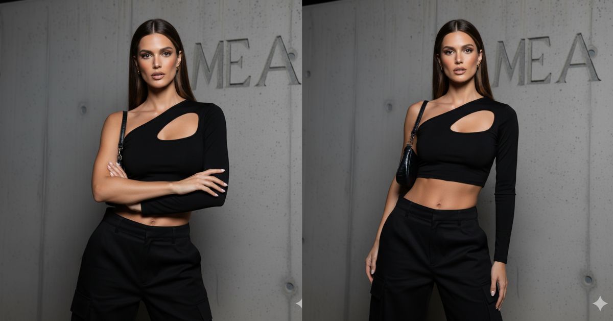 Minimal Urban Flash Portrait