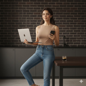 Modern Work Lifestyle Portrait