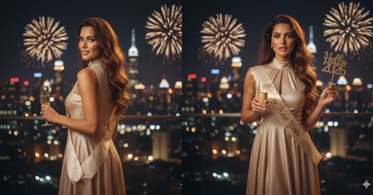 New Year 2026 Luxury Editorial Look