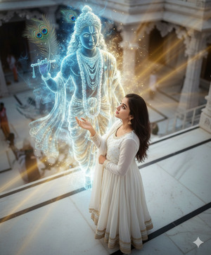 One Hand Reaching Slightly Forward Seeking Blessing