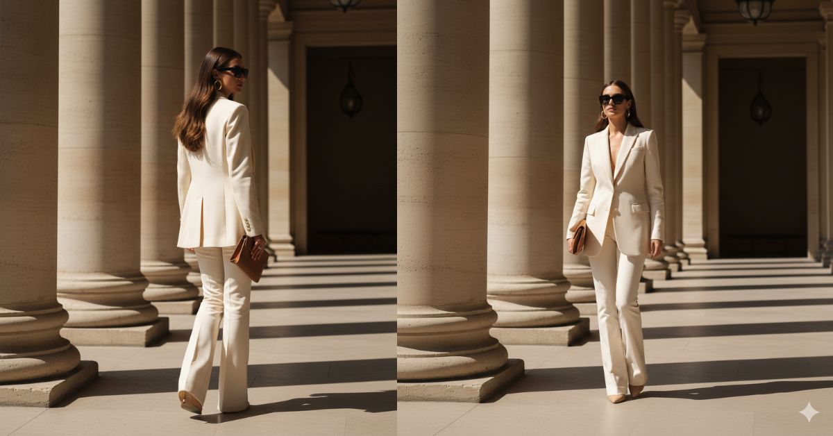 Paris Fashion Editorial Look (Museum Style)