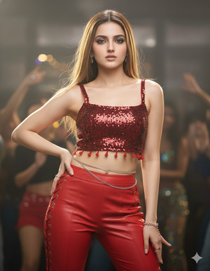 Pose Variant 1 Power Hip Pose Hand on Waist