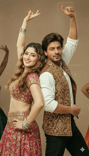 Pose Variant 2 – Side Lean with One Arm Lifted Dynamic Motion Pose