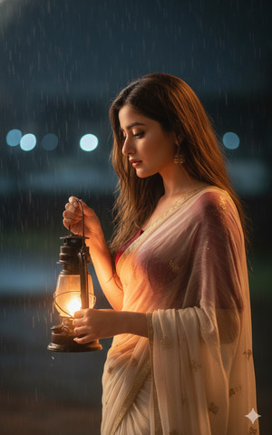 Side Angle Body Turn Poetic Cinematic Look