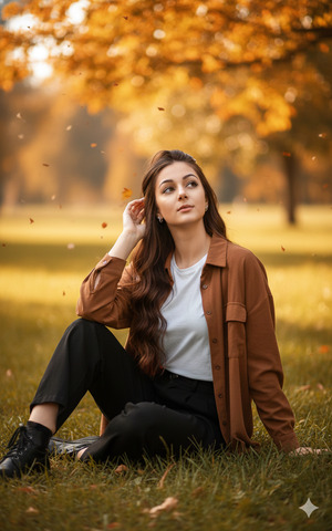 Side Sit Hand in Hair