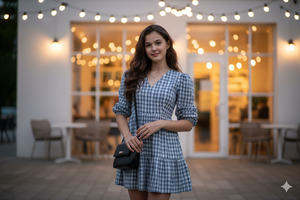 Standing Holding Bag Strap Confident Aesthetic