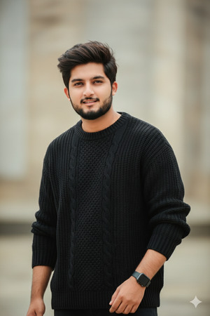 Trending Modern Young Man Portrait