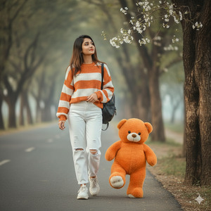 Walking Step Forward Pose