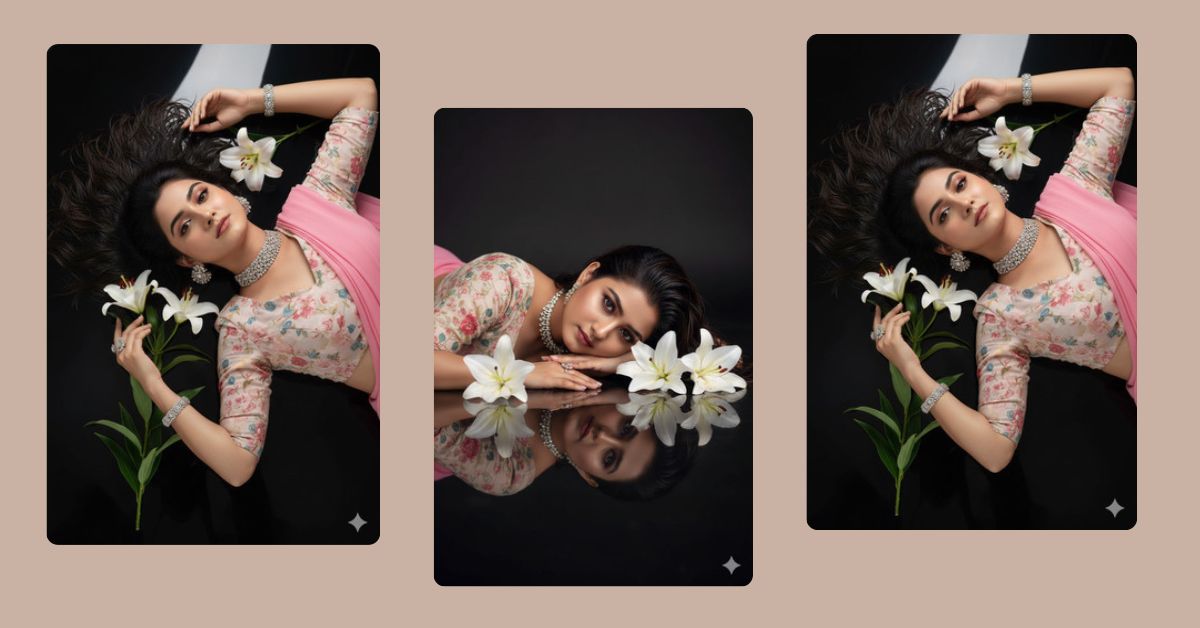 viral-ai-image-google-gemini-glamorous-indian-woman-white-lilies