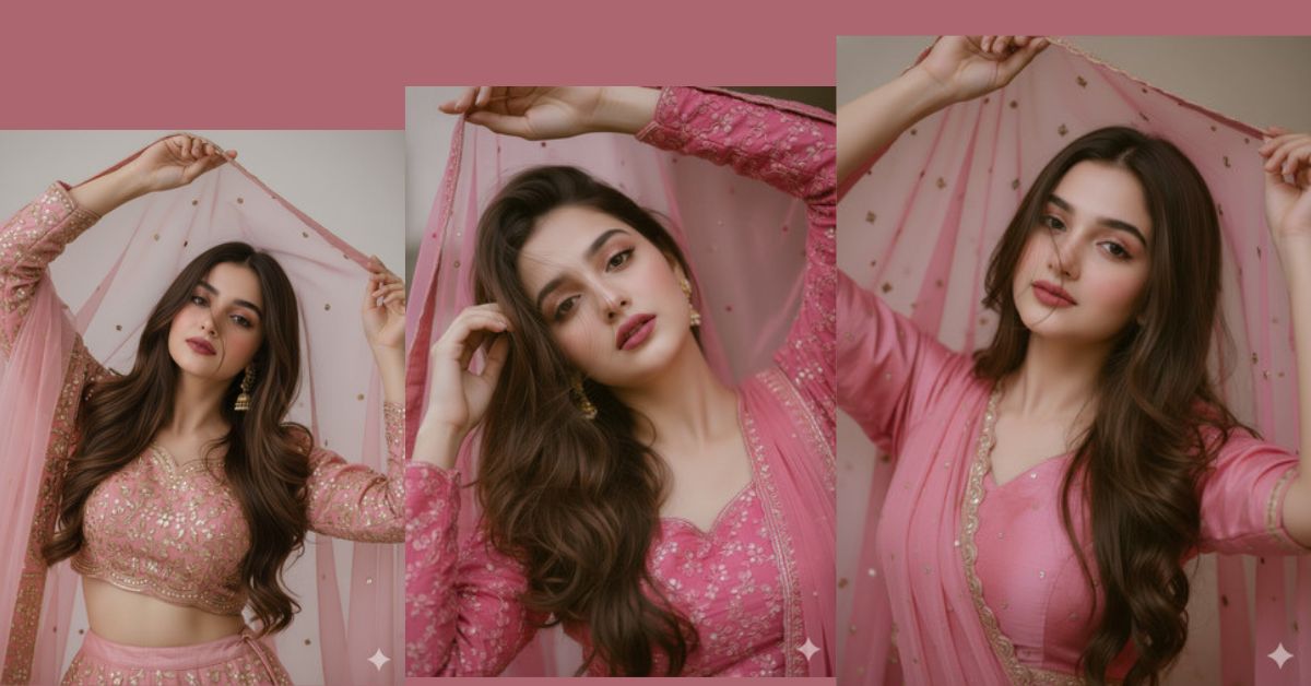 viral-ai-image-google-gemini-pink-lehenga-dreamy-portrait