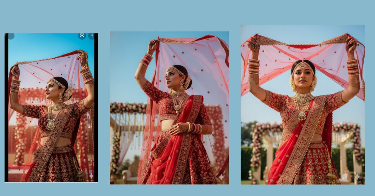 viral-ai-image-google-gemini-prompt-bridal-lehenga-cinematic-low-angle-portrait-9-16