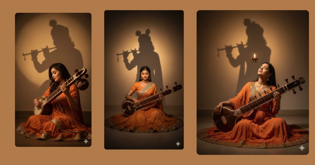viral-ai-image-google-gemini-spiritual-tanpura-krishna-shadow-art